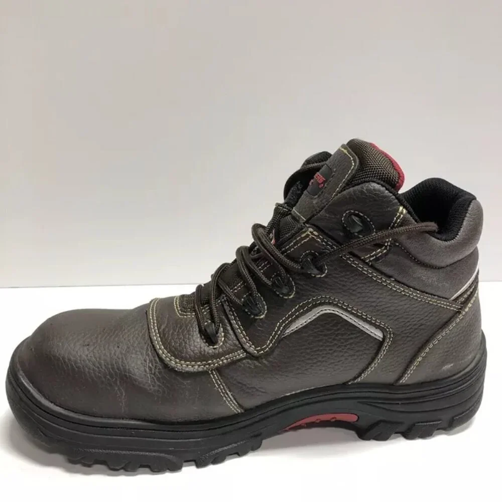 Skechers Men’s Burgin-Sosder, Brown Work Boots, Size 13 M